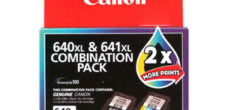 55. Genuine Canon ink 640, 641, 640XL, 641XL, 640XXL, Combo Pack